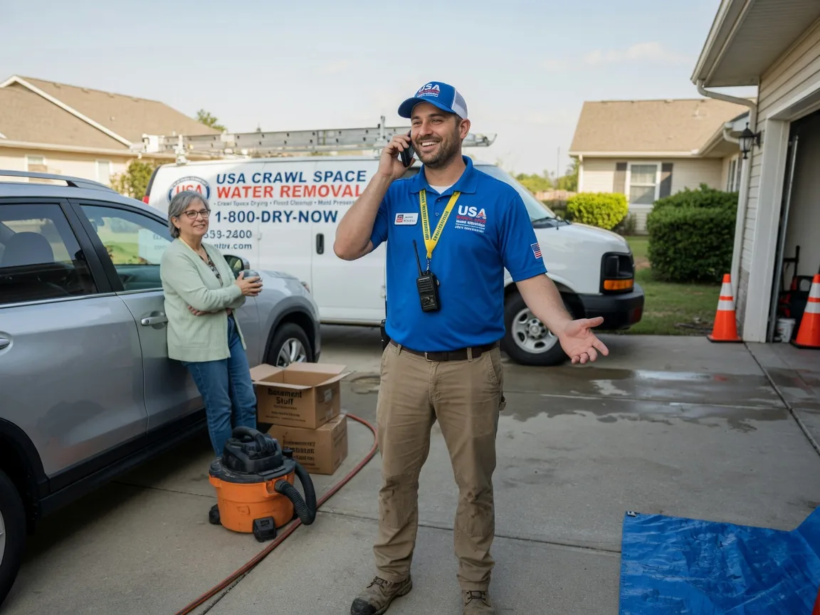 Crawl Space Water Removal Ida, AR FAQs